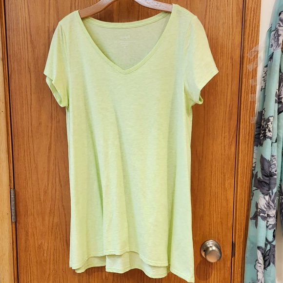 J. Jill Tops J Jill Vneck Elliptical Tee Poshmark